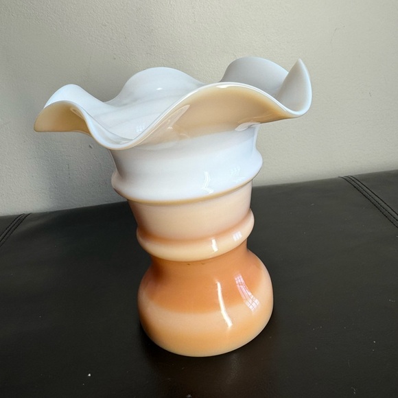 Slag Glass Vase AltaGlass Art Glass Vase - Picture 2 of 8